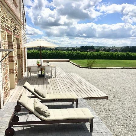 Galerie, Tumulus De La Hogue Hotel Fontenay-le-Marmion Bagian luar foto