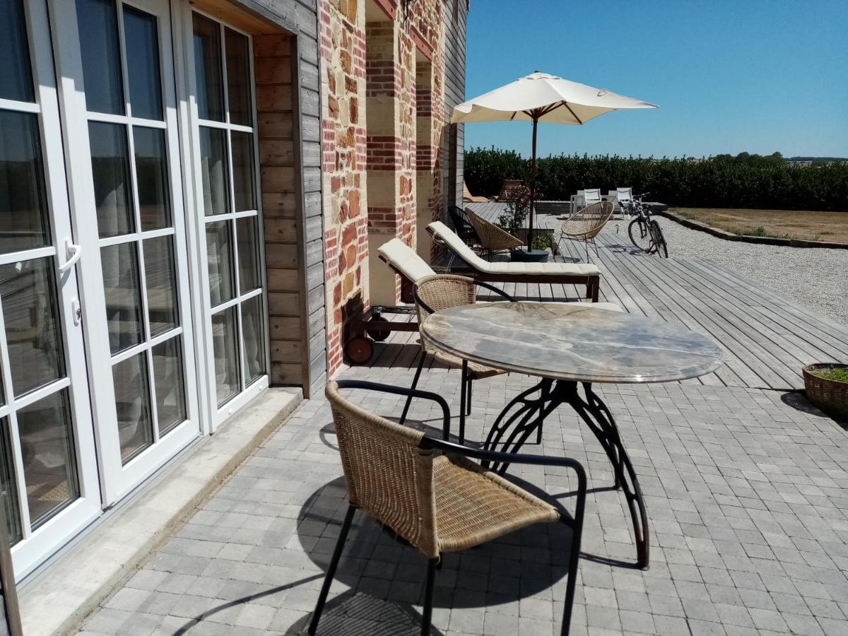 Galerie, Tumulus De La Hogue Hotel Fontenay-le-Marmion Bagian luar foto