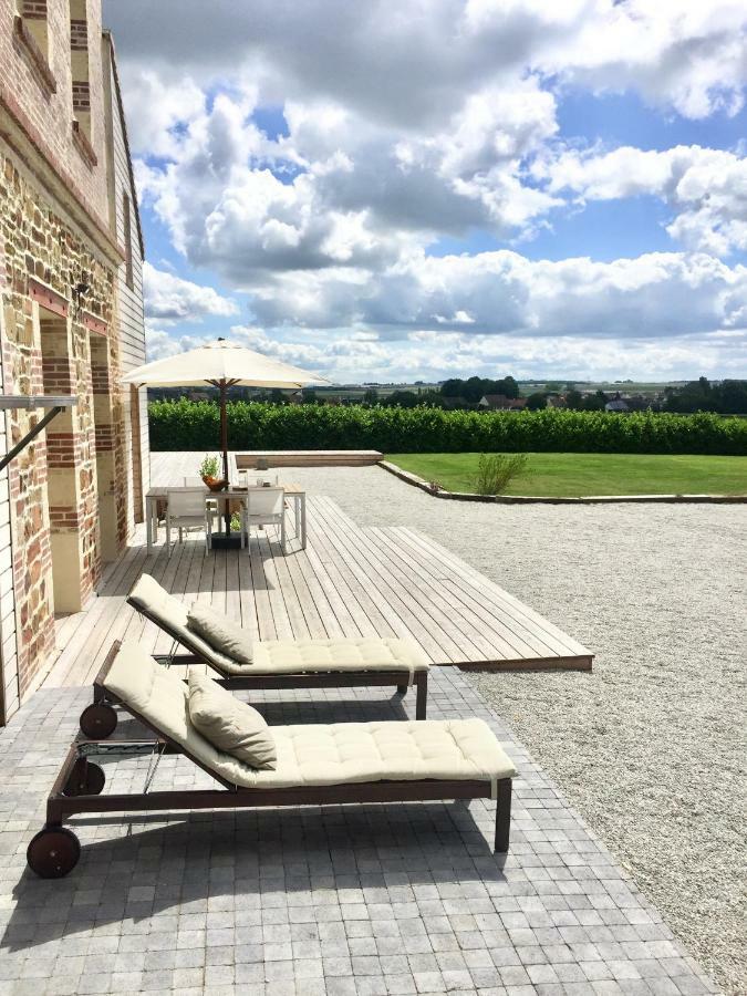 Galerie, Tumulus De La Hogue Hotel Fontenay-le-Marmion Bagian luar foto